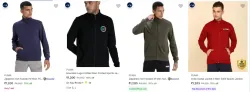 PUMA Mens Jackets at minimum 70% Discount