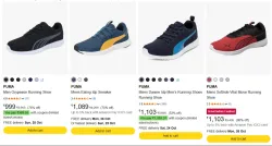 Puma Mens Shoes at minimum 70% Discount