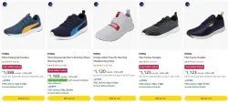 Puma Mens Shoes at minimum 70% Discount
