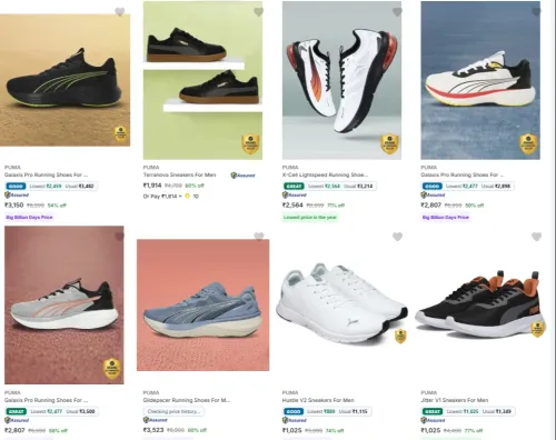 Image of Puma Mens Shoes at minimum 77% Discount