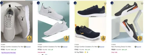 Image of Puma Men's Shoes at minimum 70% Discount