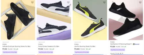 Image of PUMA Men's Shoes Min. 70% Discount
