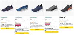 Puma Mens Shoes upto 60% discount 