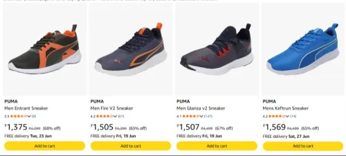 Image of Puma Men's Shoes upto 68% discount 