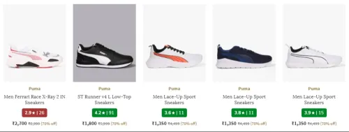 Image of Puma Men's Shoes up to 70% Discount