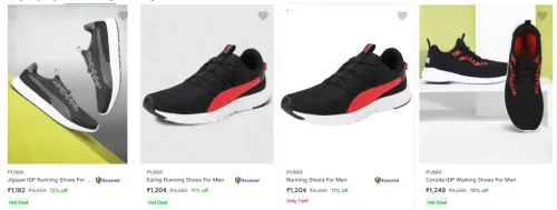 Image of Puma Men's Shoes upto 70% discount 