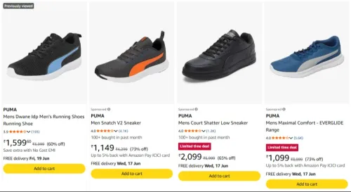 Image of Puma Men's Shoes upto 73% discount 