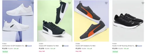 Image of Puma Men’s Shoes upto 73% Discount
