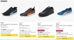 Puma Mens Shoes upto 73% discount 