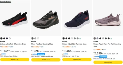 Image of Puma Men's Shoes upto 77% discount 