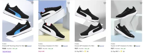 Image of PUMA men's shoes Upto 78% Discount