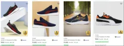 Puma Mens Shoes upto 80% discount 