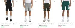 Puma Mens Shorts at minimum 70% Discount