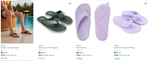 Image of puma mens slipers upto 60% discount 