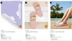 PUMA Men’s Slippers & Flip Flops at minimum 72% Discount