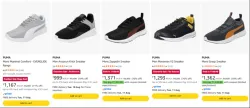 Puma Men's Sneakers at Minimum 70% Discount