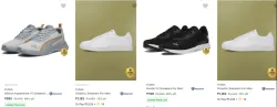 PUMA Mens Sneakers at minimum 80% Discount