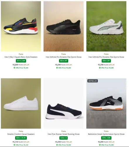 Image of Puma Men's Sneakers up to 65% Discount