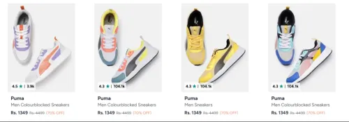 Image of Puma Men's Sneakers up to 70% Discount