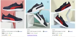 Puma Men’s Sneakers upto 78% Discount