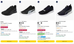 PUMA Mens Sneakers upto 80% Discount