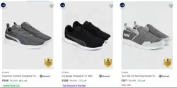 PUMA Men’s Sports Shoes at minimum 75% Discount