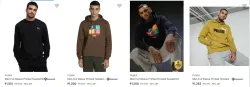 PUMA Mens Sweatshirts at minimum 70% Discount