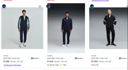 PUMA Mens Tracksuits at minimum 70% Discount