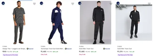 Image of PUMA Men's Tracksuits upto 73% Discount