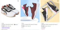 Puma Mens Training & Gym Shoes at Minimum 60% Discount