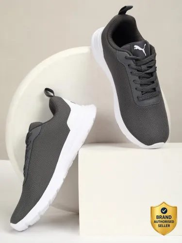 Image of PUMA Plush Comfort Running Shoes For Men (Grey , 9)