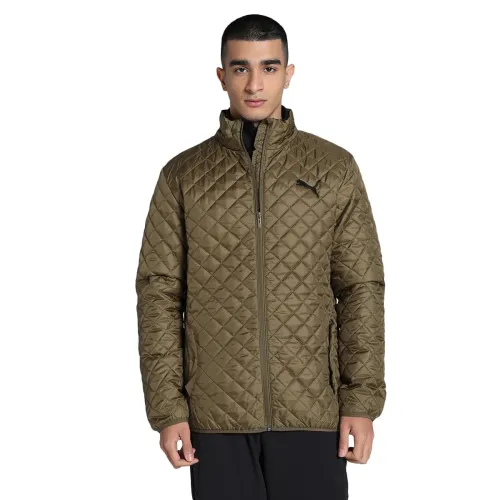 Image of Puma Polyester Men's A-Line Standard Length Coat 