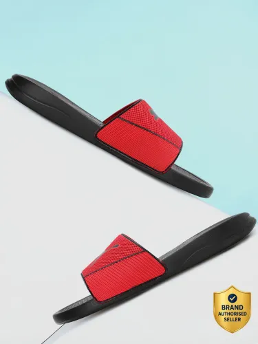 Image of PUMA Popcat 20 Shower RES Men Slides (Red, 10)