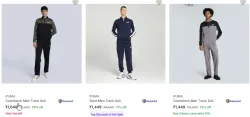 PUMA  Printed Men Track Suit up to 75% Discount