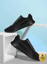 PUMA Razz Running Shoes For Men (Black , 11)