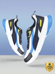 PUMA Rungryp Sneakers For Men (White, Blue, 9)