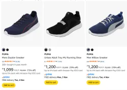 Puma Shoes at Minimum 70% Discount