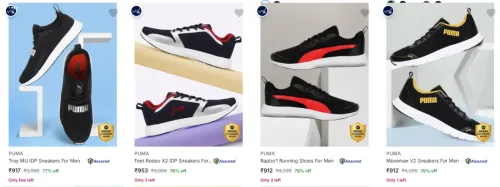 Image of Puma Shoes at minimum 78% Discount