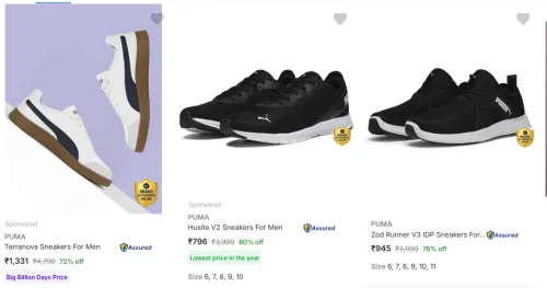 Image of Puma Shoes at up to 82% Discount