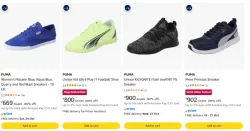 Puma Shoes at Upto 80% Discount