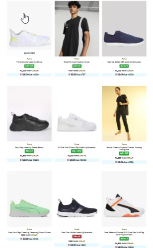 Image of Puma Shoes & Clothes Flat 80% Discount