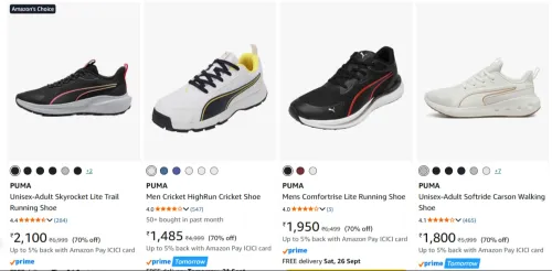Image of Puma Shoes up to 70% Discount