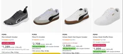 Puma Mens Sneakers at minimum 70% Discount + Coupon