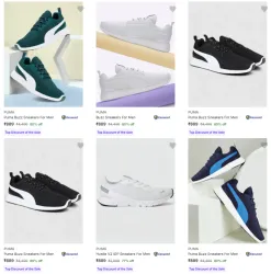 Puma Sneakers Upto 80% Discount