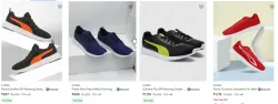 Puma sports shoes upto 72% discount