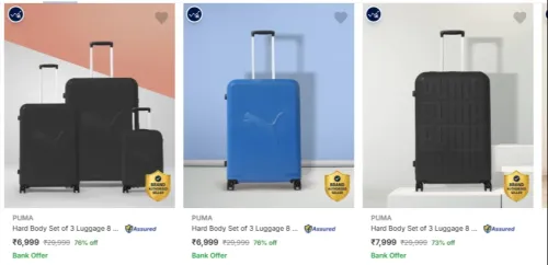 Image of PUMA Suitcases at minimum 76% Discount