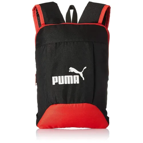 Image of Puma Unisex-Adult 2 Compartment Daypack IND III, Black-Red-White, X (7829901)