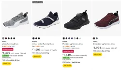 Puma Unisex Running Shoes Minimum 70% Discount