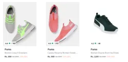 Puma Womens Shoes at Minimum 70% Discount