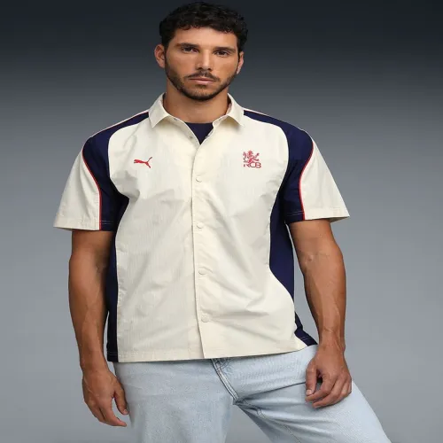 Image of Puma x RCB 2026 Men's Relaxed Fit Shirt